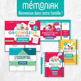 Organiseur familial Mémoniak 2020-2021 - broché - Editions 365