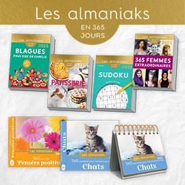 Almaniak Les plus belles citations en 365 jours 2023 - Calendrier 1 citation  par jour : Editions 365: : Livres