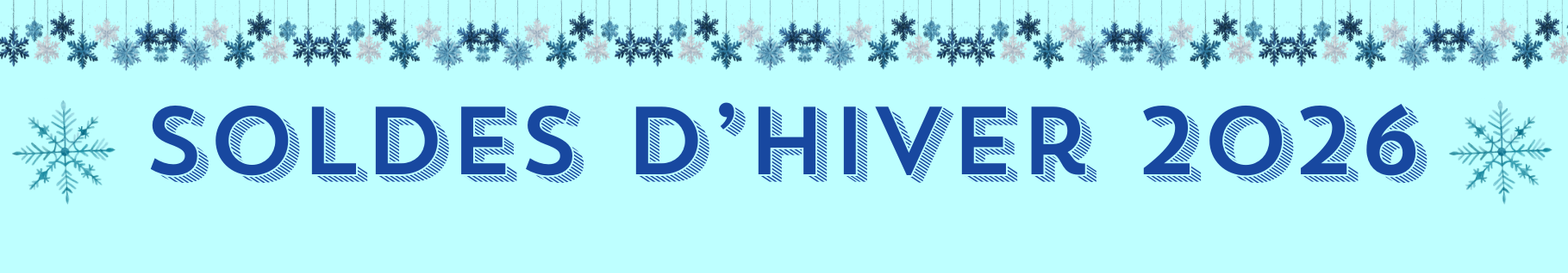 Soldes d'hiver 2026