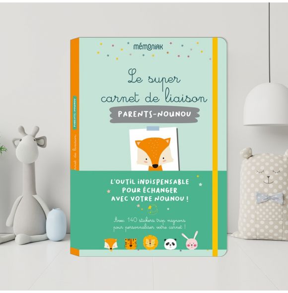 Organisation familiale : Le super carnet de liaison Parents-Nounou