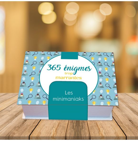 Mini calendrier - 365 énigmes énigmatiques - COLLECTIF 