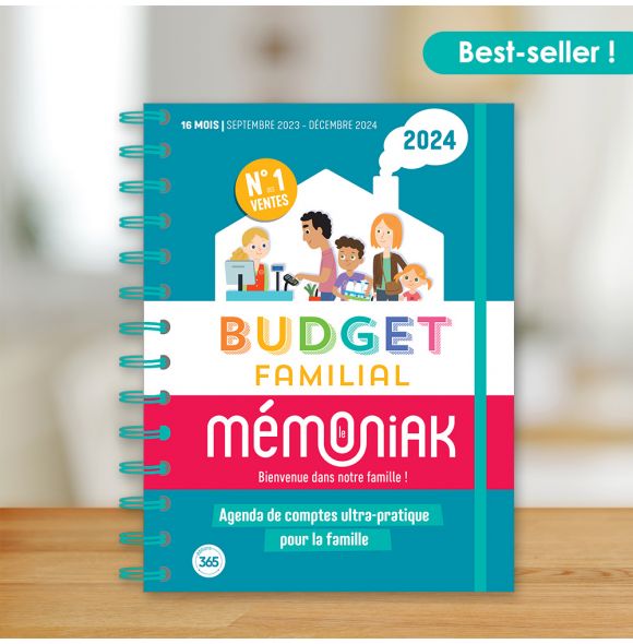 Budget familial Mémoniak, sept. 2023- déc. 2024