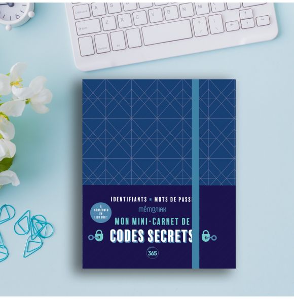 Mémoniak - mon carnet de codes secrets (édition 2021) : Collectif