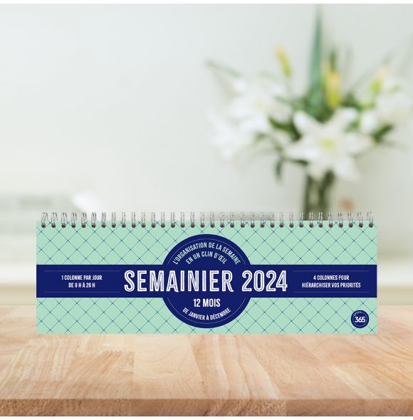 Calendrier 2024 - Planning - Ephéméride 2024