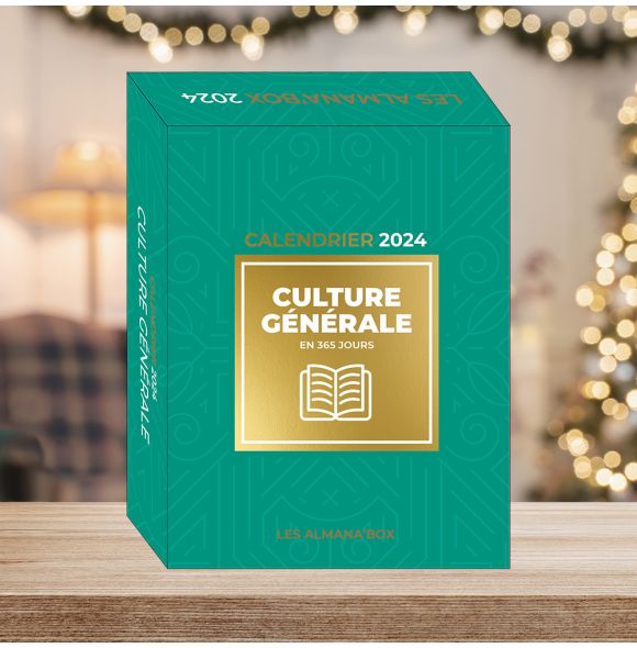 CALENDRIER ALMANIAK PERFECTIONNEZ VOTRE CULTURE GENERALE 2023 : 1