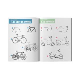 Mes 100 dessins en pas à pas - Véhicules