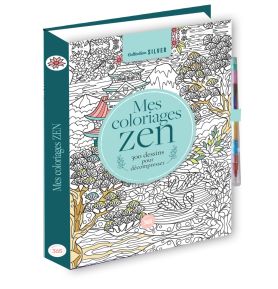 Mes coloriages zen - 300 dessins pour décompresser