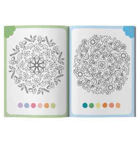  300 mandalas kawaï à colorier