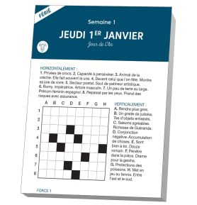 Almaniak Silver 365 jours de mots croisés 2027
