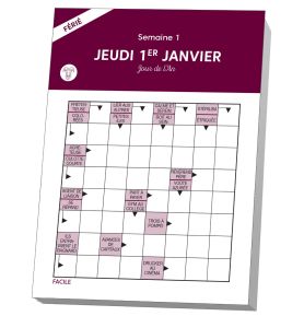 Almaniak Silver 365 jours de mots fléchés Calendrier 2027
