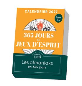 Almaniak Silver 365 jours de jeux d'esprit Calendrier 2027