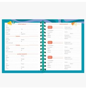 Agenda familial Mémoniak 2027, septembre 2026 à décembre 2027