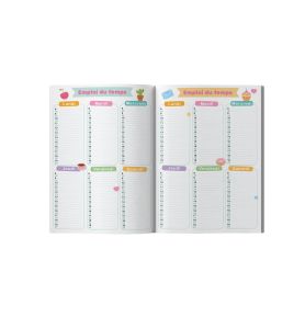 Agenda scolaire Kawaï Colorie-moi 2026-2027