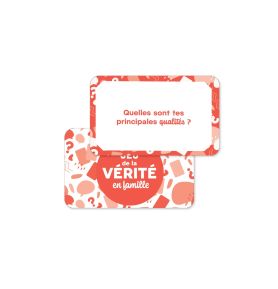 Mes cartes à piocher - Jeu de la vérité en famille