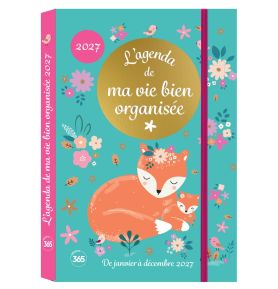 Agenda pocket ma vie bien organisée 2027 12 mois