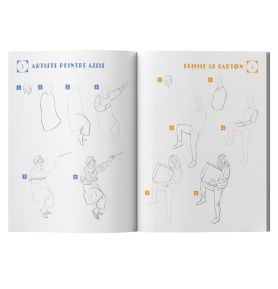 300 modèles à dessiner en pas à pas – Personnages