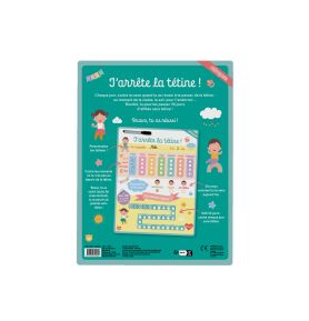 Tableau effaçable - J'arrête la tétine ! 