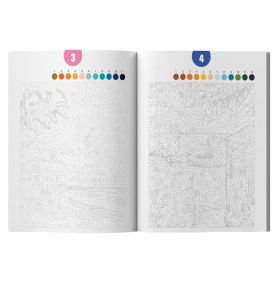 100 coloriages mystères - Voyages de rêve