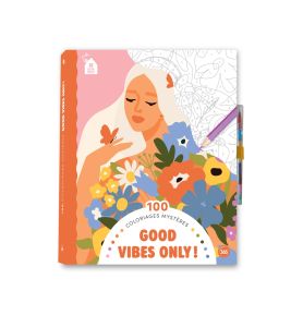 100 coloriages mystères - Good vibes only !