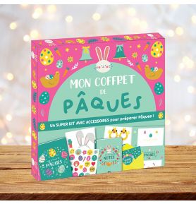 Mon coffret de Pâques - Kit avec accessoires pour préparer les fêtes de Pâques