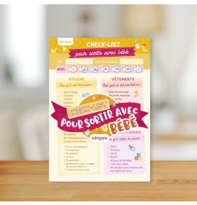 Check-list pour sortir avec bébé