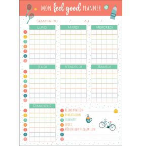 Mon feel good planner pour me sentir bien toute l'année