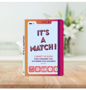 It's a match - Carnet de bord pour consigner tous vos RDV amoureux (ou pas!)