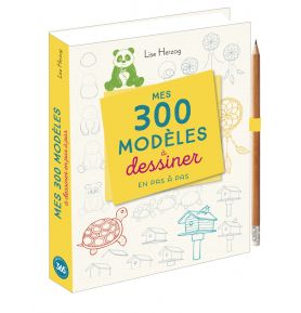 Mes 300 modèles à dessiner en pas à pas