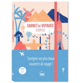 Carnet de voyages à remplir