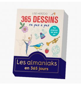 Almaniak 365 dessins en pas à pas