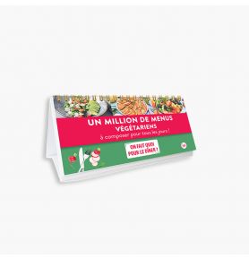 Un million de menus végétariens à composer pour tous les jours