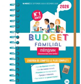 Budget familial Mémoniak, sept. 2025 à déc. 2026 