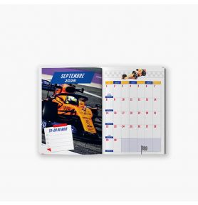 Agenda scolaire 2025-2026 Formule 1