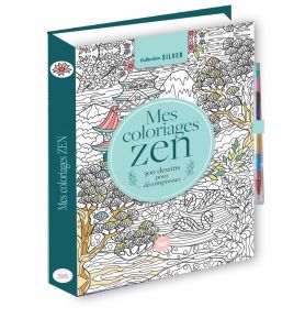 Mes coloriages zen - 300 dessins pour décompresser