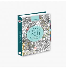 Mes coloriages zen - 300 dessins pour décompresser
