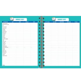 Agenda pour profiter de sa retraite 2027 janvier-décembre 12 mois