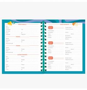 Agenda familial Mémoniak 2027, septembre 2026 à décembre 2027