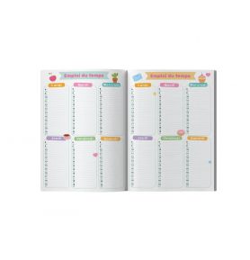 Agenda scolaire Kawaï Colorie-moi 2026-2027