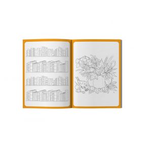 Mon petit livre de coloriages cocooning - Automne avec crayon multi-mines