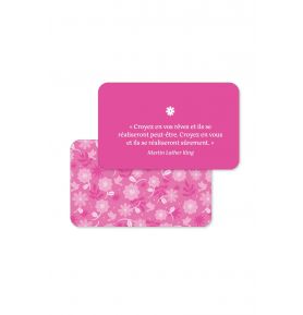 Mes messages à piocher - Pour voir la vie en rose