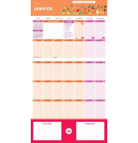 Organiseur familial Mémoniak spécial Belgique 2027 - 16 mois, septembre 2026-décembre 2027