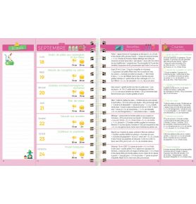 Calendrier Familial 2023 2024 - Esthétique Organisateur Aimanté pour la  Famille avec Notes – Planning Mensuel pour Frigo et[S3] - Cdiscount  Beaux-Arts et Loisirs créatifs