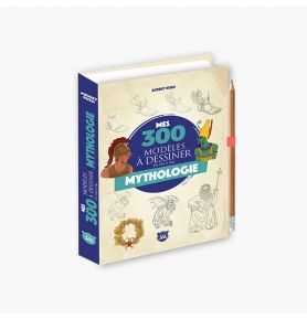 Mes 300 modèles à dessiner en pas à pas- Mythologie