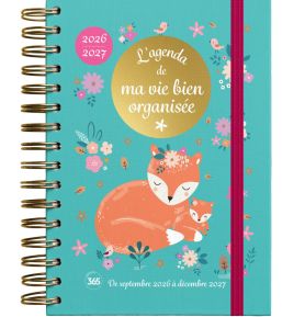L’agenda de ma vie bien organisée septembre 2026-décembre 2027 16 mois grand format