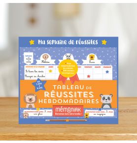 Tableau de réussites hebdomadaires Mémoniak