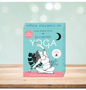 52 cartes yoga - 52 postures illustrées de yoga