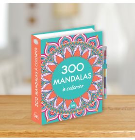 300 mandalas à colorier